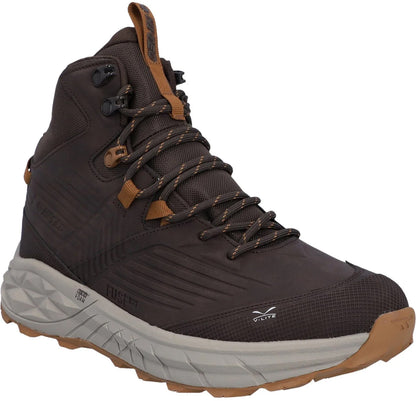 Hi-Tec Fuse Trek Mid Waterproof Mens Walking Boots - Brown