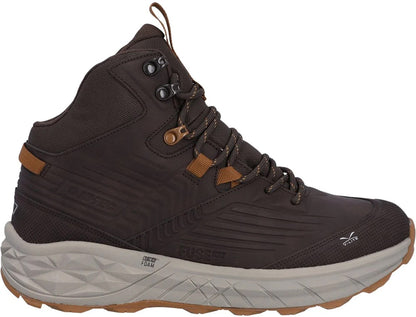 Hi-Tec Fuse Trek Mid Waterproof Mens Walking Boots - Brown
