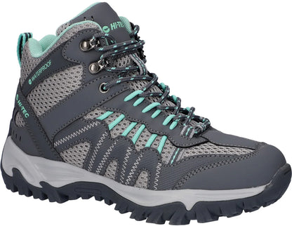 Hi-Tec Jaguar Mid Waterproof Womens Walking Boots - Grey