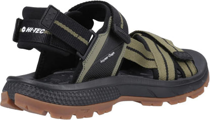 Hi-Tec Sierra Mens Walking Sandals - Green