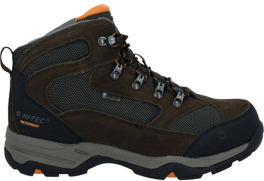 Hi-Tec Storm Waterproof Mens Walking Boots - Brown