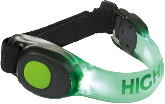 Highroad Neon LED Armband - Green