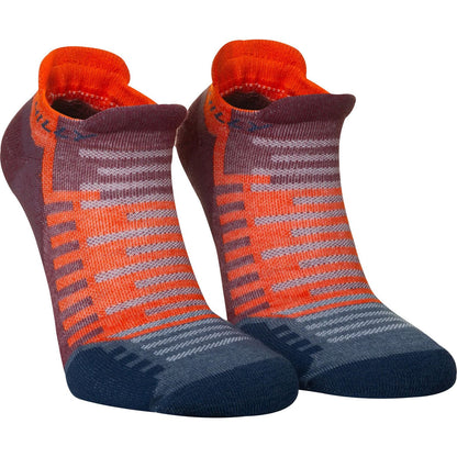 Hilly Active Socklet Running Socks - Orange