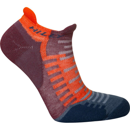 Hilly Active Socklet Running Socks - Orange