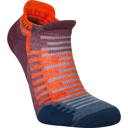 Hilly Active Socklet Running Socks - Orange