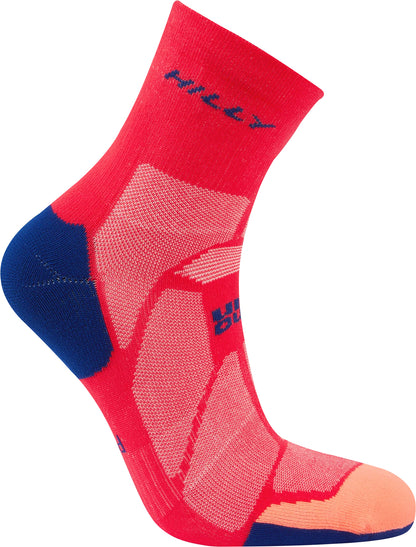 Hilly Marathon Fresh Min Anklet Running Socks - Pink