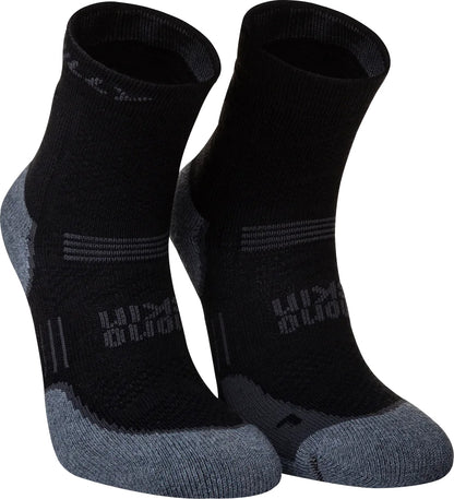 Hilly Supreme Max Anklet Running Socks - Black