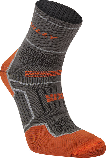 Hilly Twin Skin Anklet Running Socks - Grey