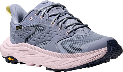 Hoka Anacapa 2 Low GORE-TEX Womens Walking Shoes - Blue