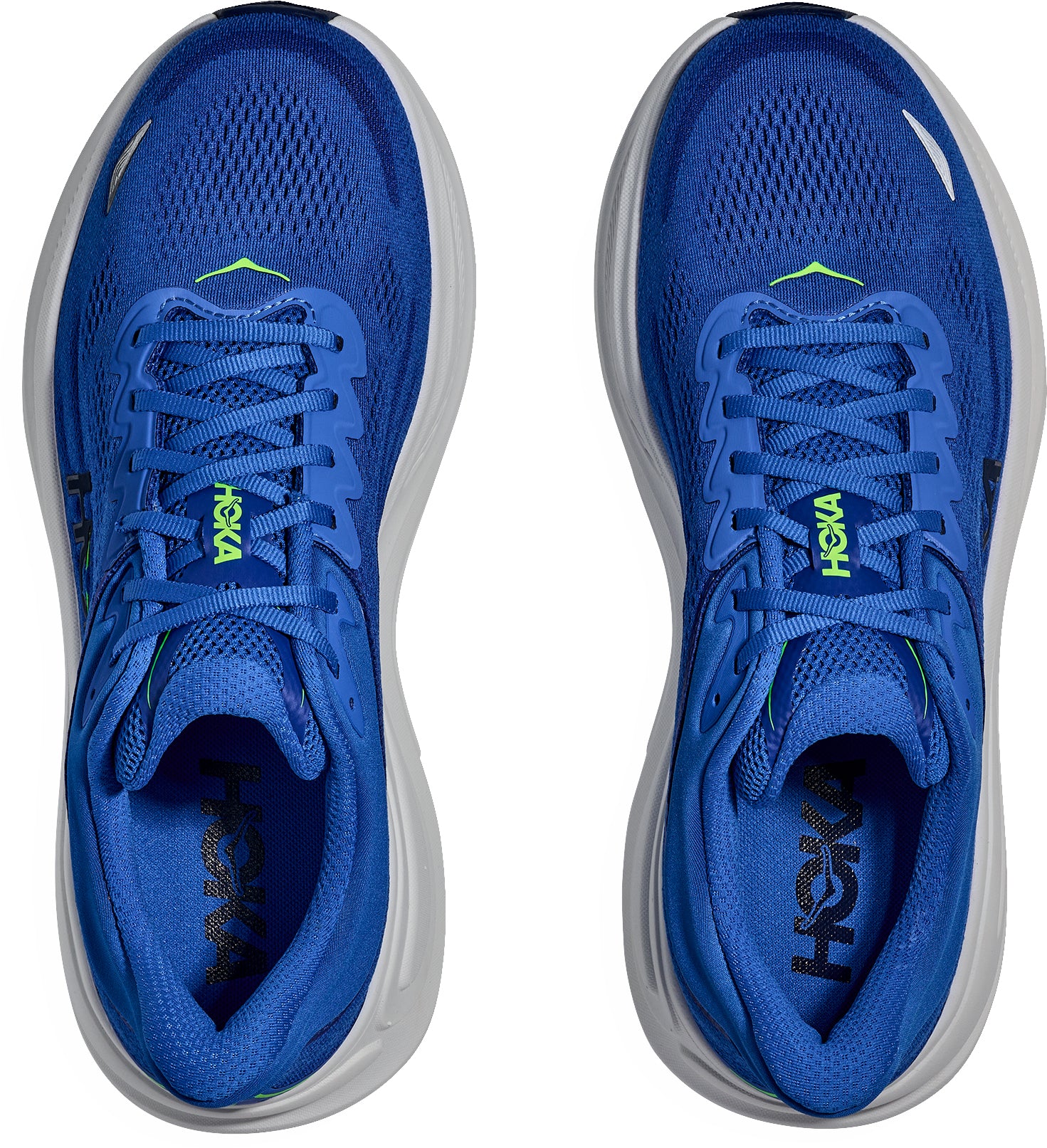Hoka Bondi 9 Mens Running Shoes - Blue – Start Fitness