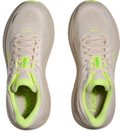 Hoka Bondi 9 Mens Running Shoes - Cream