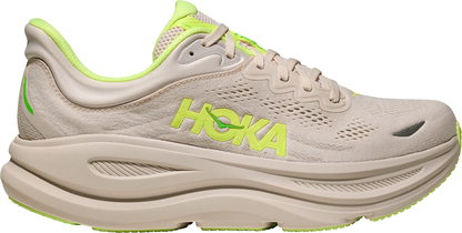 Hoka Bondi 9 Mens Running Shoes - Cream