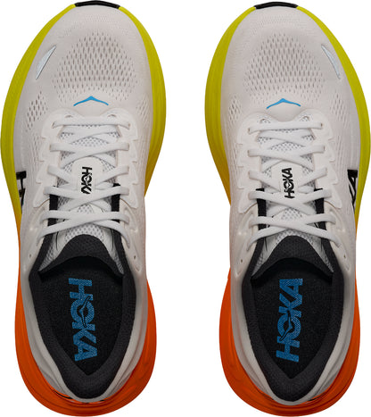 Hoka Bondi 9 Mens Running Shoes - White