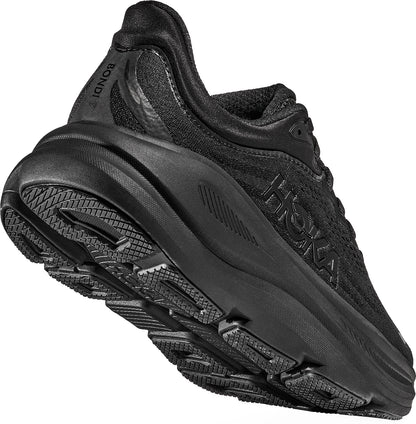 Hoka Bondi 9 Womens Running Shoes - Black