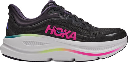 Hoka Bondi 9 Womens Running Shoes - Black