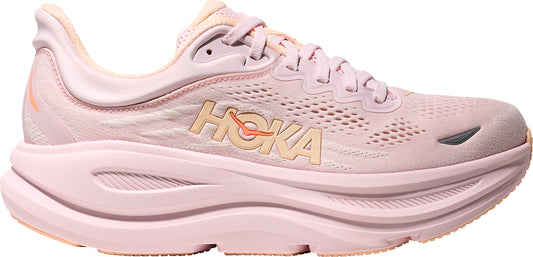 Hoka Bondi 9 Womens Running Shoes - Pink