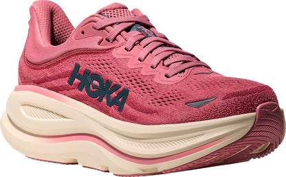 Hoka Bondi 9 Womens Running Shoes - Pink