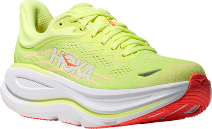 Hoka Bondi 9 Womens Running Shoes - Yellow