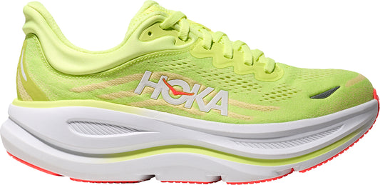 Hoka Bondi 9 Womens Running Shoes - Yellow