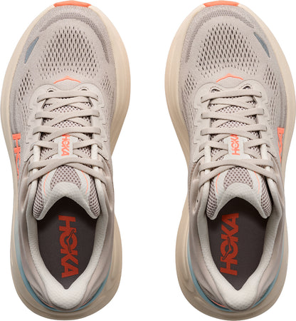 Hoka Bondi 9 Womens Running Shoes - Grey