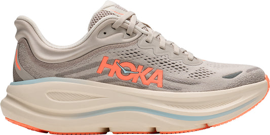 Hoka Bondi 9 Womens Running Shoes - Grey