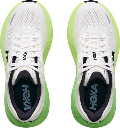 Hoka Bondi 9 Womens Running Shoes - White