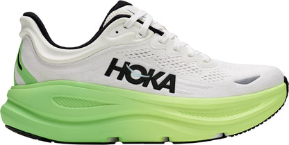 Hoka Bondi 9 Womens Running Shoes - White