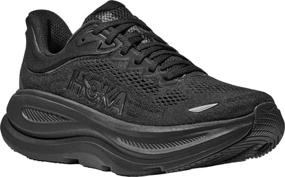 Hoka Bondi 9 WIDE FIT Womens Running Shoes - Black