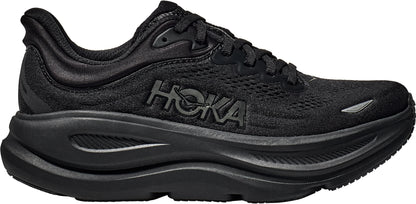 Hoka Bondi 9 WIDE FIT Womens Running Shoes - Black