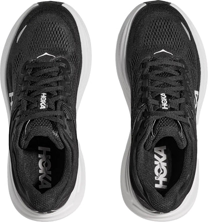 Hoka Bondi 9 WIDE FIT Womens Running Shoes - Black