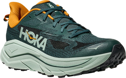 Hoka Challenger 8 Mens Trail Running Shoes - Green