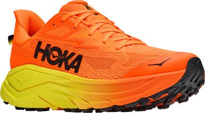 Hoka Challenger 8 Mens Trail Running Shoes - Orange