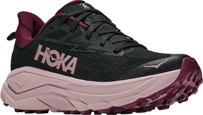 Hoka Challenger 8 Womens Trail Running Shoes - Black
