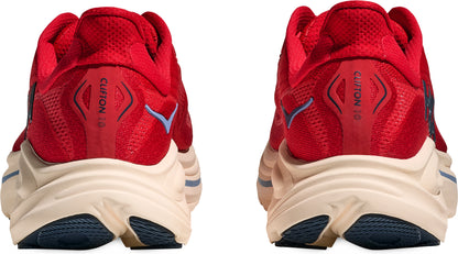 Hoka Clifton 10 Mens Running Shoes - Red