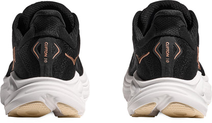 Hoka Clifton 10 Womens Running Shoes - Black