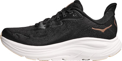 Hoka Clifton 10 Womens Running Shoes - Black