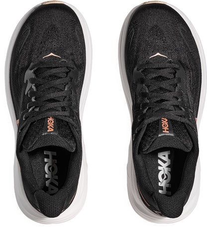 Hoka Clifton 10 Womens Running Shoes - Black