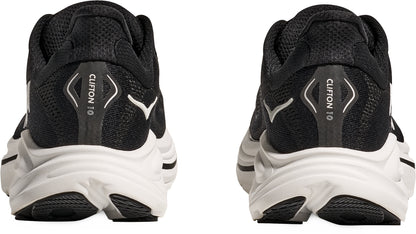 Hoka Clifton 10 Womens Running Shoes - Black