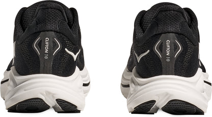 Hoka Clifton 10 WIDE FIT Womens Running Shoes - Black