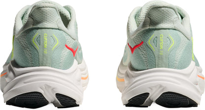 Hoka Clifton 10 WIDE FIT Womens Running Shoes - Green