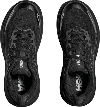 Hoka Clifton 10 Junior Running Shoes - Black