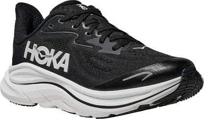 Hoka Clifton 10 Junior Running Shoes - Black