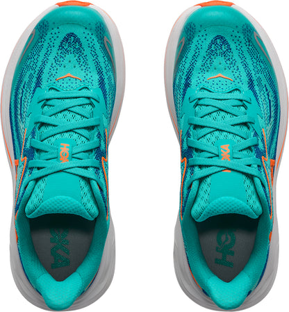 Hoka Cliftion 10 Junior Running Shoes - Green