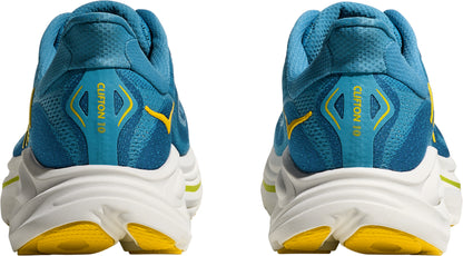 Hoka Clifton 10 WIDE FIT Mens Running Shoes - Blue