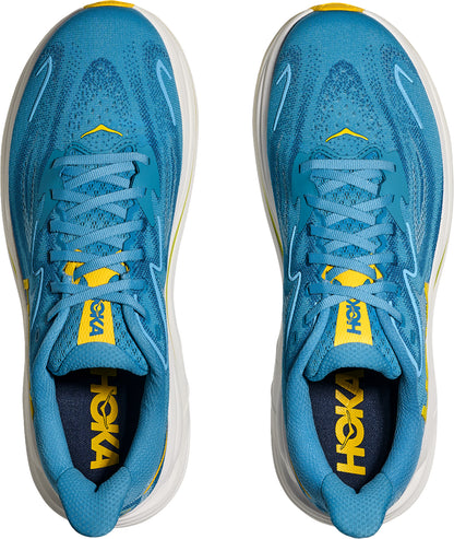 Hoka Clifton 10 WIDE FIT Mens Running Shoes - Blue
