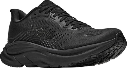 Hoka Clifton 11 WIDE FIT Mens Running Shoes - Black