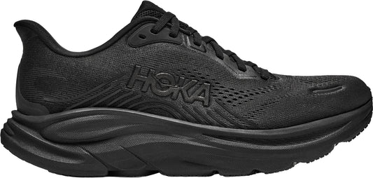 Hoka Clifton 11 WIDE FIT Mens Running Shoes - Black