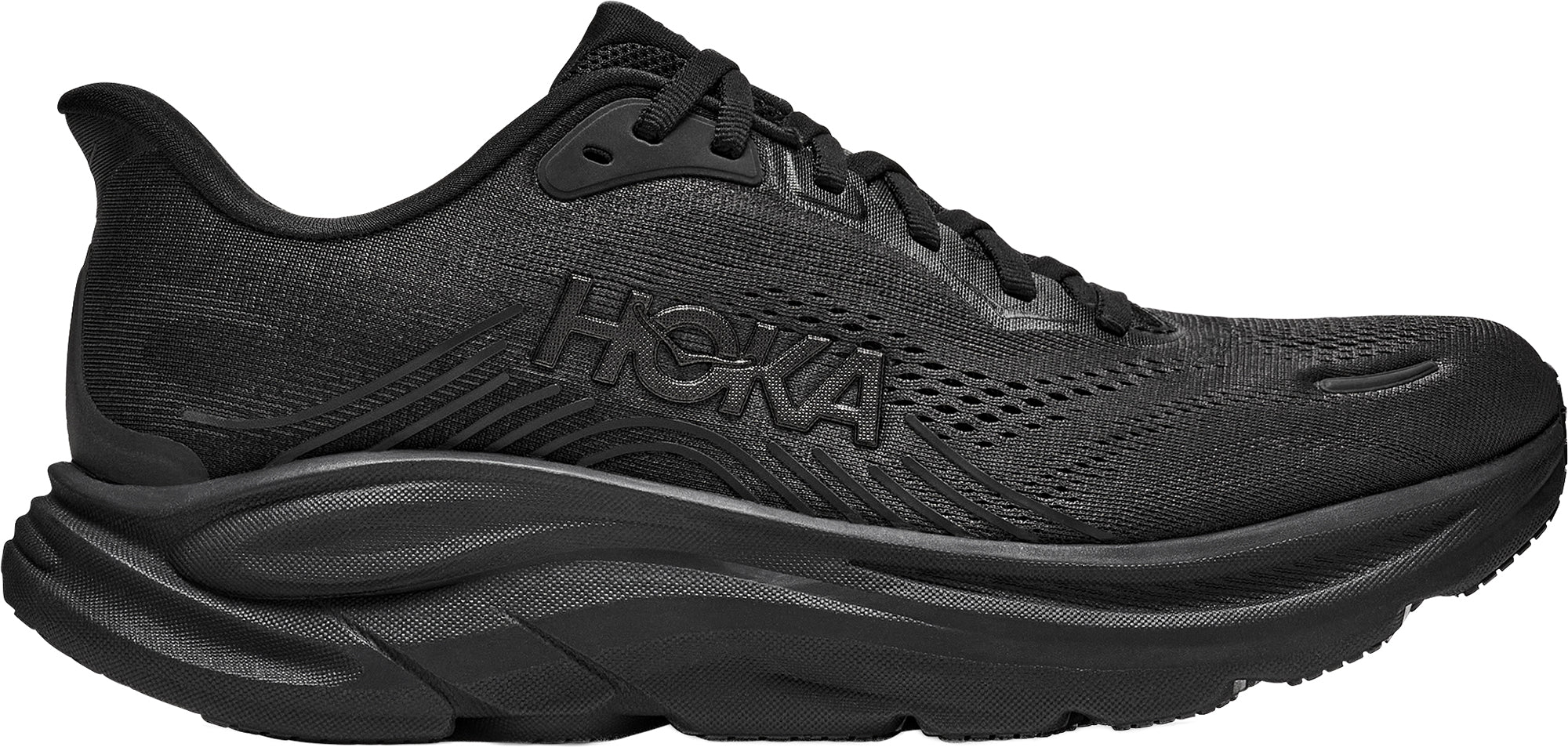 Hoka Clifton 11 WIDE FIT Womens Running Shoes - Black – Start Fitness