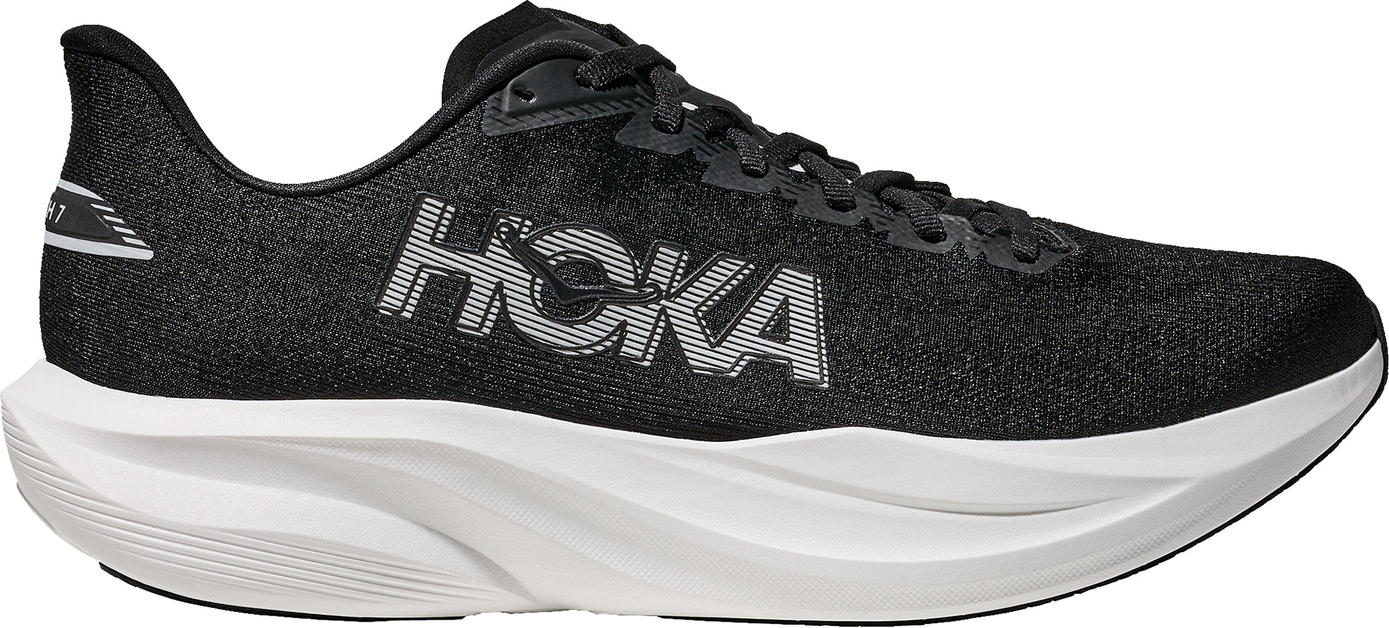 Hoka Mach 7 Mens Running Shoes - Black – Start Fitness