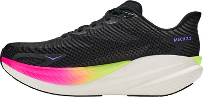 Hoka Mach X 3 Mens Running Shoes - Black